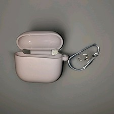Lavender Silicone Fitted Case Cover with Keychain Clip for Apple AirPod Earphone