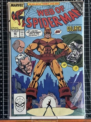 WEB OF SPIDER-MAN Volume One (1985) #60 & 61 Marvel Comics ACTS OF VENGEANCE