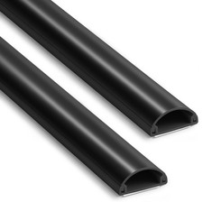 Cord Covers for Wires on Wall, 85in6 x L14.2in Cable Hider for Hiding 12 Cabl...