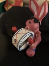 Energizer Bunny Vintage Flash Light Drummer. Needs Battery Replace