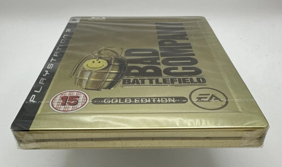PS3 Battlefield: Bad Company - Gold Edition Steelbook, New And Factory Sealed - Image 3 of 4
