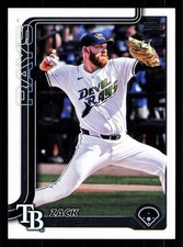 2025 Topps Update #US66 Zack Littell Tampa Bay Rays Baseball Card