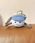 Jellycat Amuseables Golf Ball Bag Charm - Sports Keychain BNWT + DUST BAG