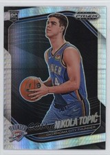2024-25 Panini Prizm Black Hyper Prizm Nikola Topic #205 14mf