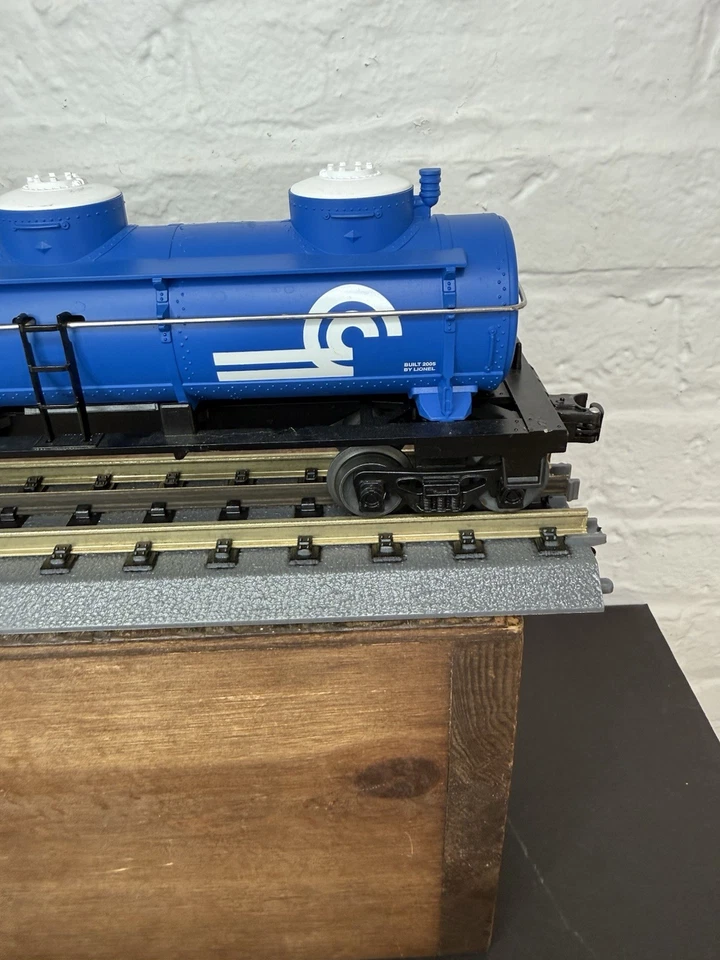 MTH O Gauge RailKing Blue Conrail Semi-Scale Tank Car RK-7305L LN No Track - Image 3 of 4