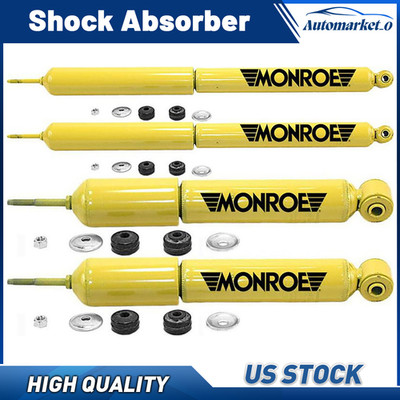 Monroe OEM Front & Rear Shocks For 1997-2003 Ford F-150 4WD HD Lifetime Warranty
