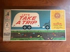 Vintage 1962 Milton Bradley Let's Take A Trip Board Game -The Super Highway Game
