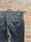 Anayi Women’s Cropped Pants, Sz 36, Black Mercerized Cotton — photo 6