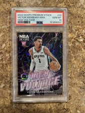 2023 NBA Hoops High Voltage Victor Wembanyama (RC) PSA 10 - San Antonio Spurs 📈