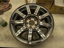 Wheel 18x7-12 Aluminum 9 Spoke Chrome Clad Fits 07-10 300 811197