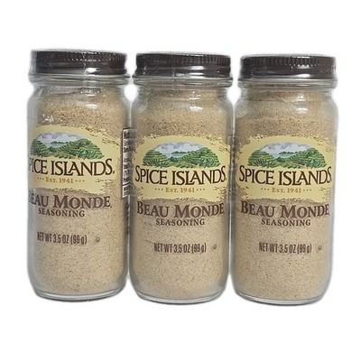 3 PACK Spice Islands Seasoning Beau Monde 3.5 oz