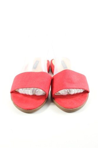 PULL & BEAR Sandalias de tiras Mujeres Talla EU 37 rojo look casual - Imagen 2 de 5