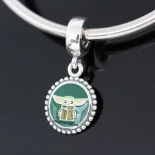 Authentic Pandora Charm Grogu Baby Yoda + BOX