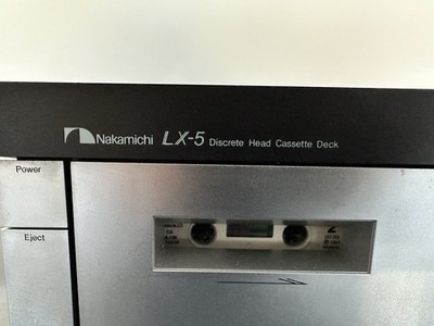 Nakamichi LX-5 Discrete Head Cassette Deck Serviced | eBay