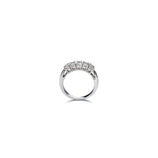 Anello veretta Damiani Cupido 20072955 diamantI ring Riviera 0,45 kt  oro Bianco