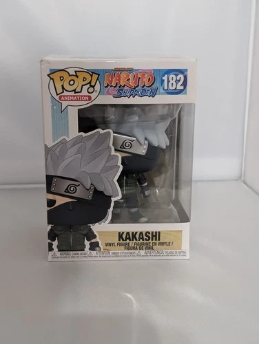 Funko Pop Naruto Kakashi Hatake #182 Vinyl Figure Anime Collectible NEW Mint