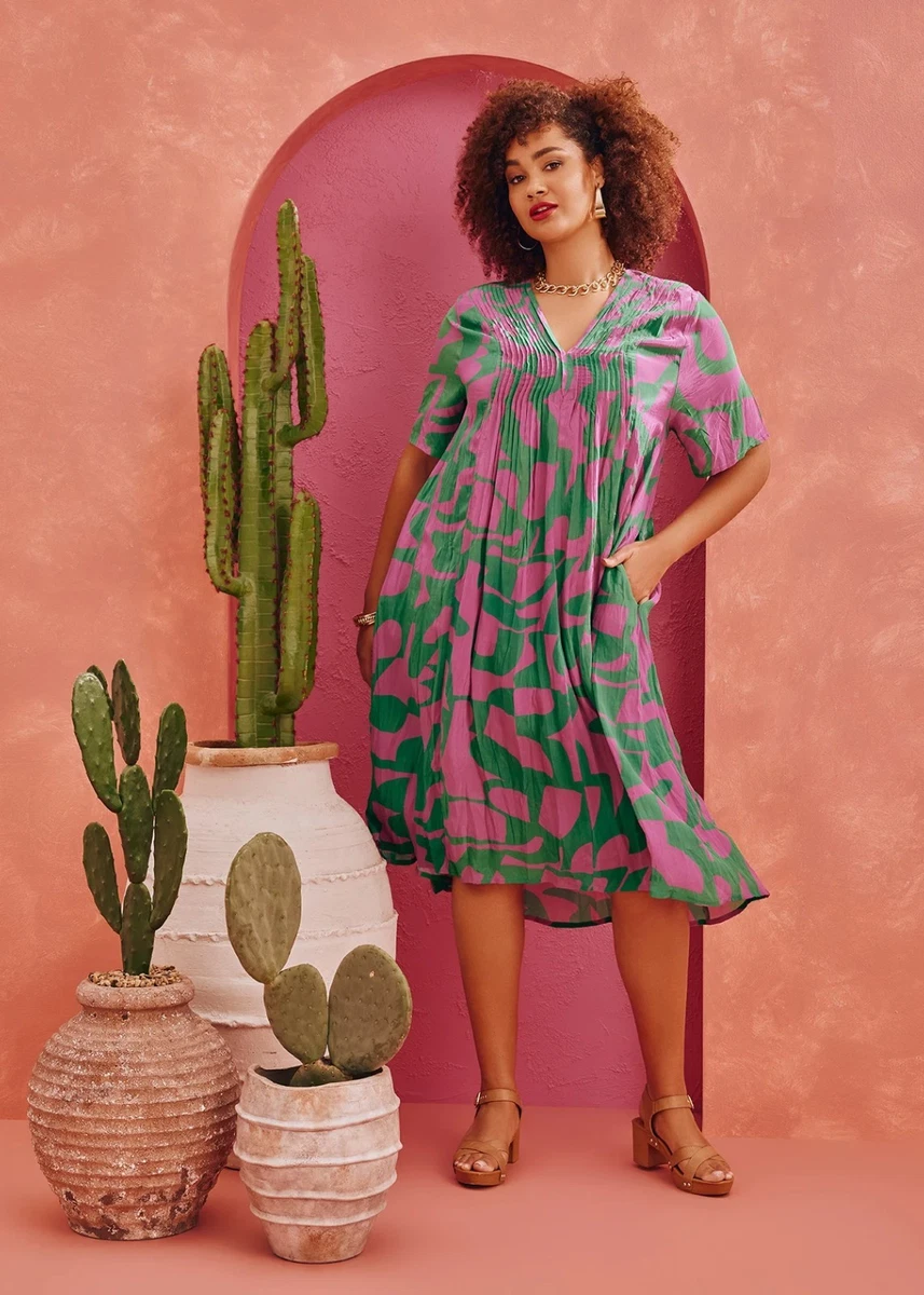 size 16 dresses for Women Women Temperament French Large Size Green Floral Waist Lover Edge Summer Dress, Green, Large Clothing, Shoes & Accessories neck adds an elegant finishing touch Midi and Maxi Size 16