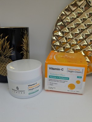 Skin Academy Vitamin C verjüngende Nachtcreme strahlender Effekt 50ml NEU IM KARTON