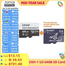 HIGH-ENDURANCE Micro SD 32GB 64GB 128GB TF Card USH-3 for 70mai 4K Dash Cam A810