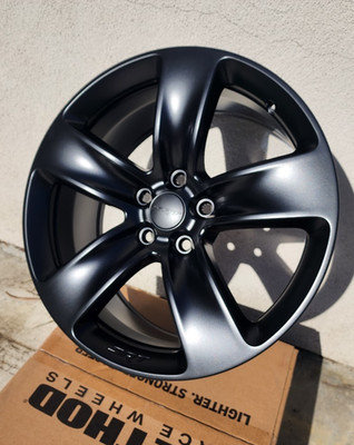 20'' DODGE DURANGO SRT-8 JEEP TRACK HAWK WHEELS OEM RIMS BLACK FORGED