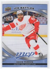 2023-24 Upper Deck MVP Ice Battles David Perron Detroit Red Wings #138