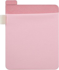 Pink External Hard Drive Adhesive Carrying Case Sleeve Storage Organizer Bag
