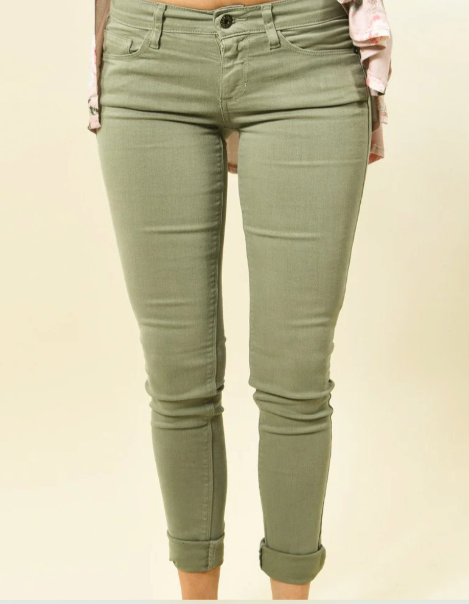 Stretch Slim Leg Tapered Sz 9