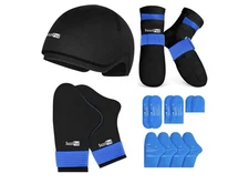 SuzziPad Cold Gloves & Socks for Chemotherapy Chemo Ice Packs Size Large