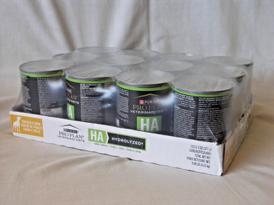 Purina Pro Plan HA Chicken Wet Dog Food 12 Pack 13.3 oz Cans BB Sep 2027