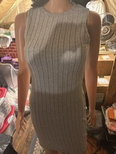 Women’s Shein Gray Mini Dress Size M6 Brand New