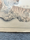 Old Japanese woodblock print of a tiger by Ohara Koson — photo 4