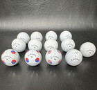 Callaway ERC Soft Golf Balls - 13 Pack Lot, White with Red & Blue Markings — photo 1