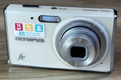 Olympus FE FE-4020 14.0MP Digital Camera Warm Gray (No Battery