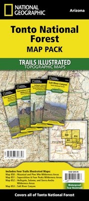 Tonto National Forest [Map Pack Bundle] (National Geographic Trails Illustrat...