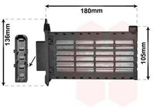 VAN WEZEL 01006141 Wärmetauscher Innenraumheizung Kühler
