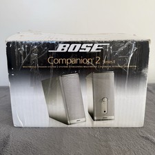 Bose Companion 2 Series II Multimedia Speaker System - COMPLETE IN BOX - Tested
