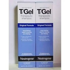 Neutrogena T/Gel Therapeutic Dandruff Treatment Shampoo 8.5 fl. oz - Pack of 2