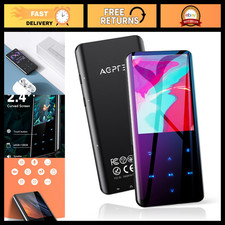64GB Bluetooth MP3 Player, A19 Curved Screen Music Player, Portable Audio Device