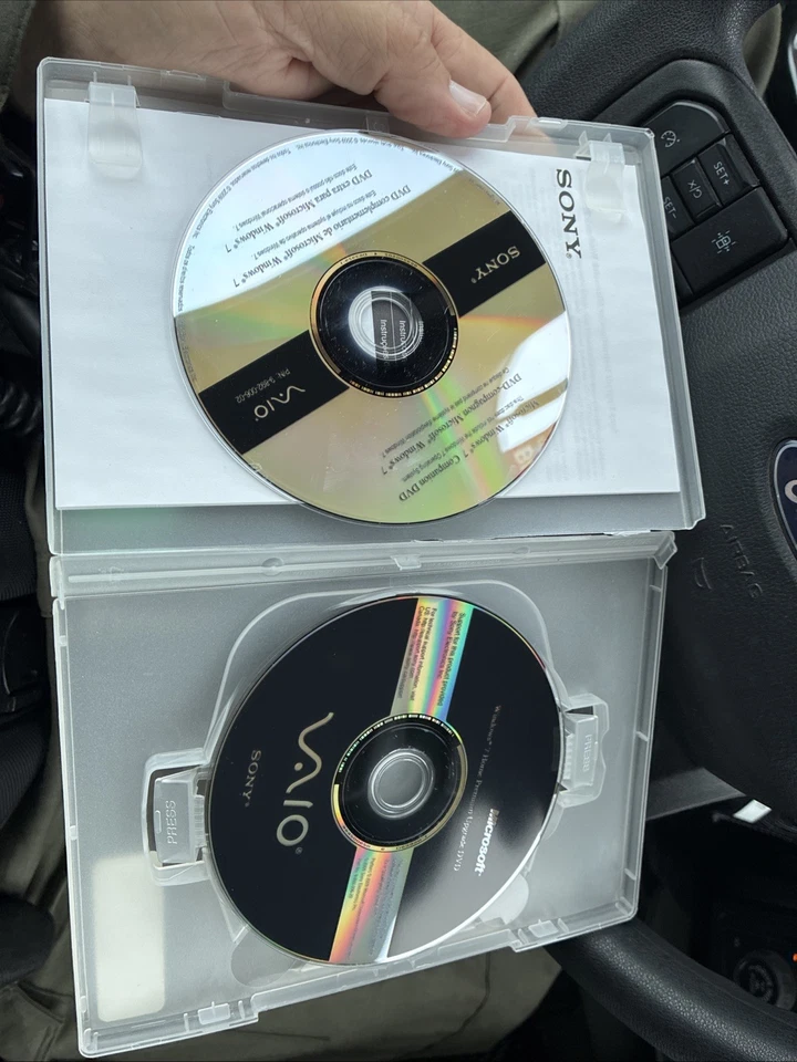 Sony Vaio Windows Vista Home to Windows 7 Home Premium Upgrade Disc DVD - 2 Disc - Image 3 of 4