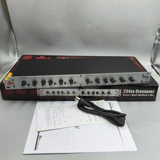 234XS Crossover Stereo 2-Way/3-Way Electronic Crossover Mono 4-Way for DBX