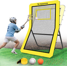 7X4 FT Pro Lacrosse Rebounder Training Set with 5 Adjustable Angles, Heavy-Duty