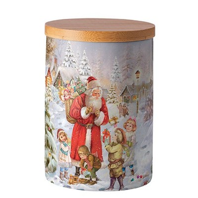 Weihnachten - Vorratsdose medium   Storage Jahr medium - Format: Ø 10 cm x 13,5 