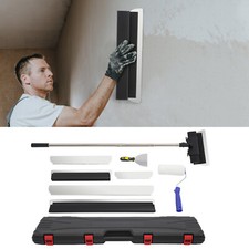 Drywall Skimming Blades Set Knife Combo Tools 30/50/80CM with Extension Handle