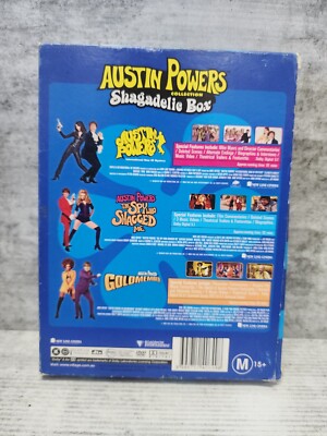 Austin Powers Collection Shagadelic Box DVD 3 Movie Disc Set Mike