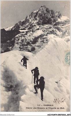 ACZP11-74-0941 - Chamonix - Gletscher Des Bossons Und Nadel Du Midi