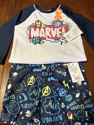 Toddler Marvel Swim Set Size 3T.