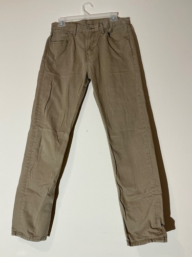Levi's 508 Regular Fit Taper Leg Jeans Men's 30x32 Khaki Tan Beige - 第 1/5 張圖片