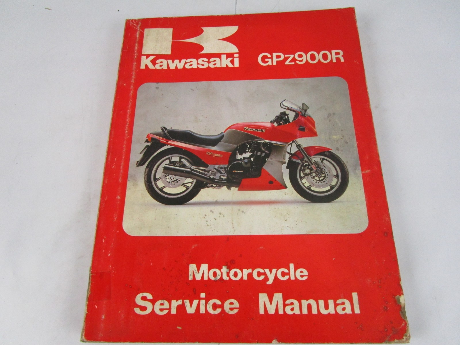 OEM Kawasaki 1984 Gpz900 Service Repair Manual GPZ 900 R Zx900 99924-1048-01