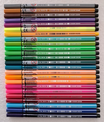   Stabilo Pen 68 - Filsstifte/Faserschreiber - Auswahl verschiedener Farben  
