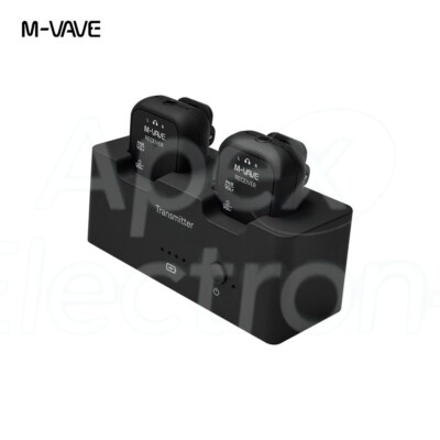 M-VAVE WP-12 Wireless Earphone Monitor System  2.4GHz 1T2R System Charging Case